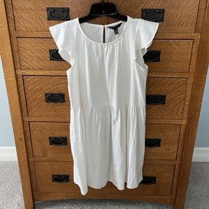 BNWT Banana Republic Cream Mini Dress Size XXS Petite